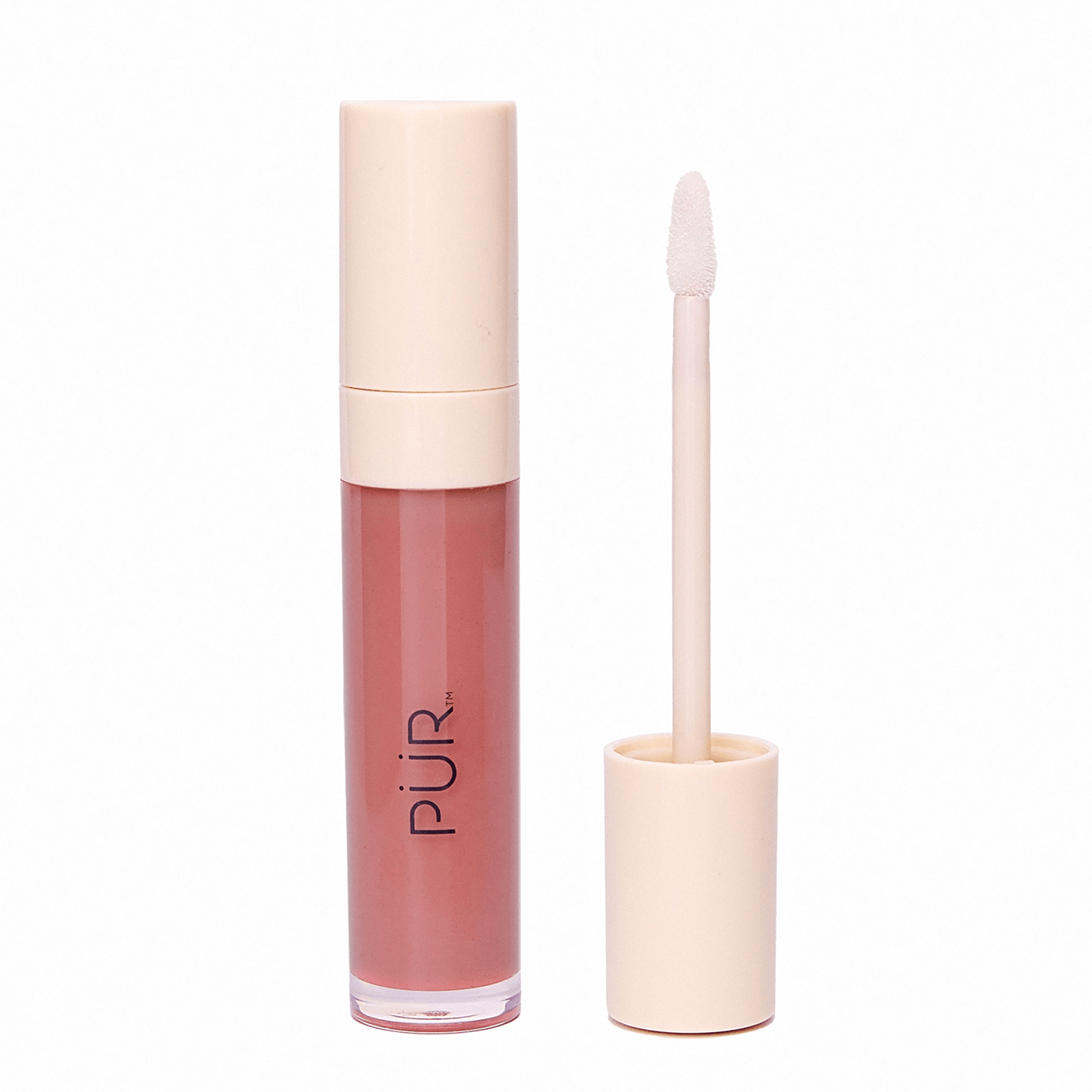 Glossy Lip Tint Plumping Tinted Lip Oil - PÜR Beauty #Sparkling Plum (Deep Nude)