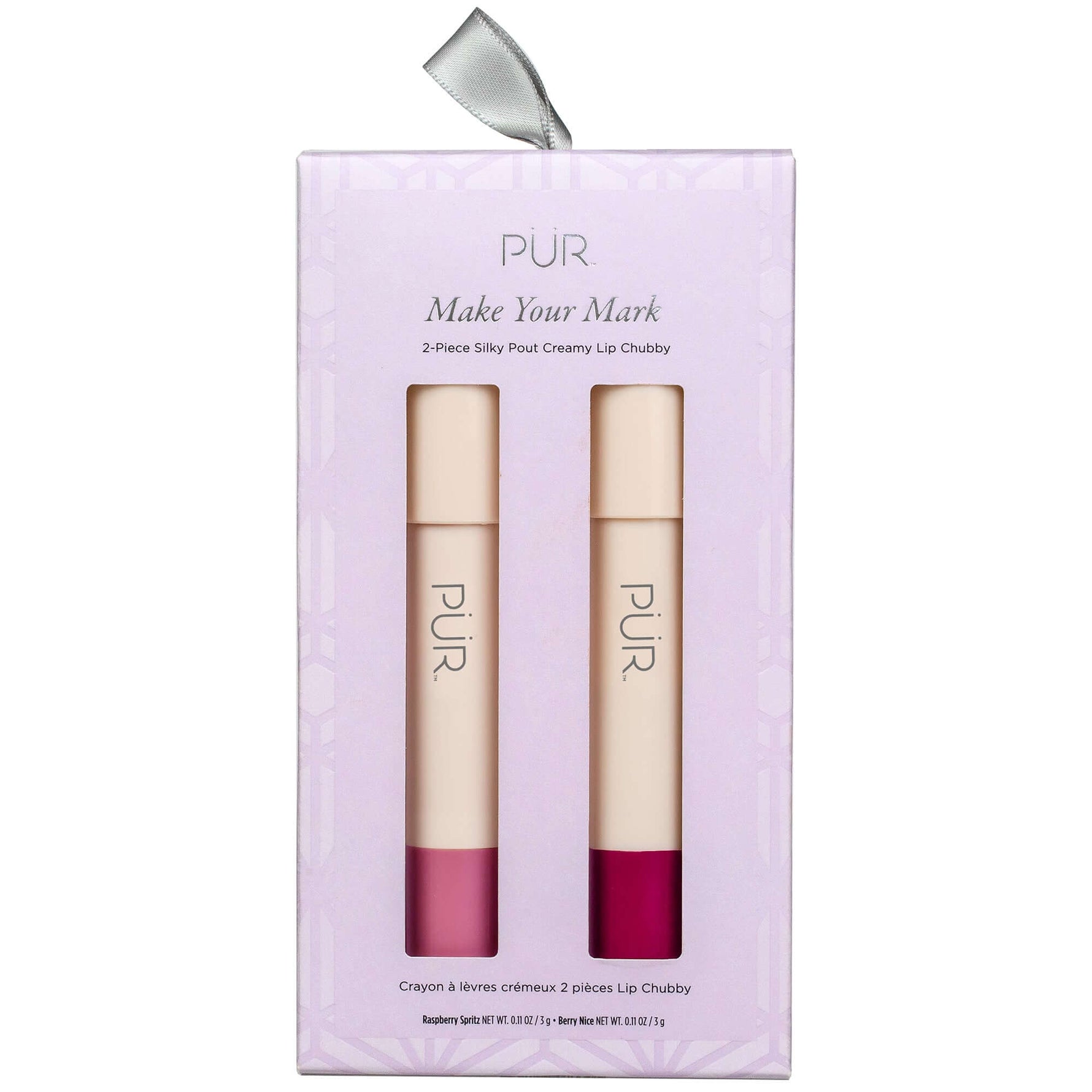 Make Your Mark 2 - Piece Silky Pout Creamy Lip Chubby - PÜR Beauty