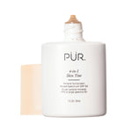 4-in-1 Skin Tint MN4 bottle with cap off on a white background 