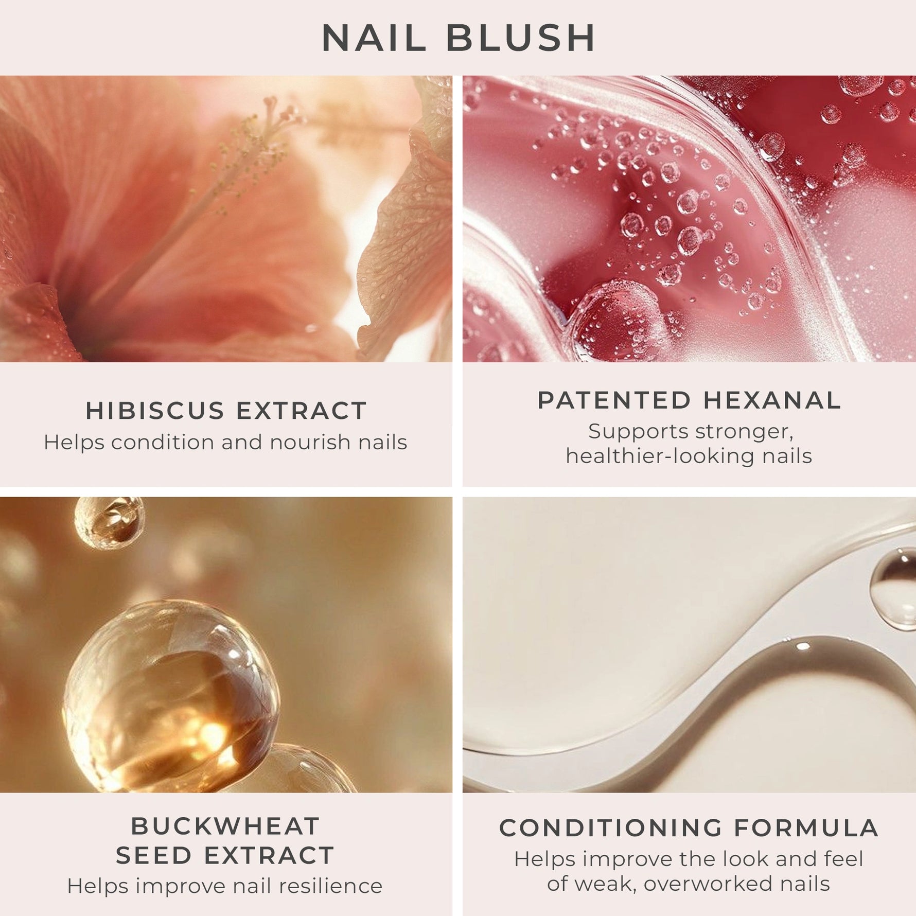 Blush Crush Nail Blush ingredients - PÜR x butter LONDON
