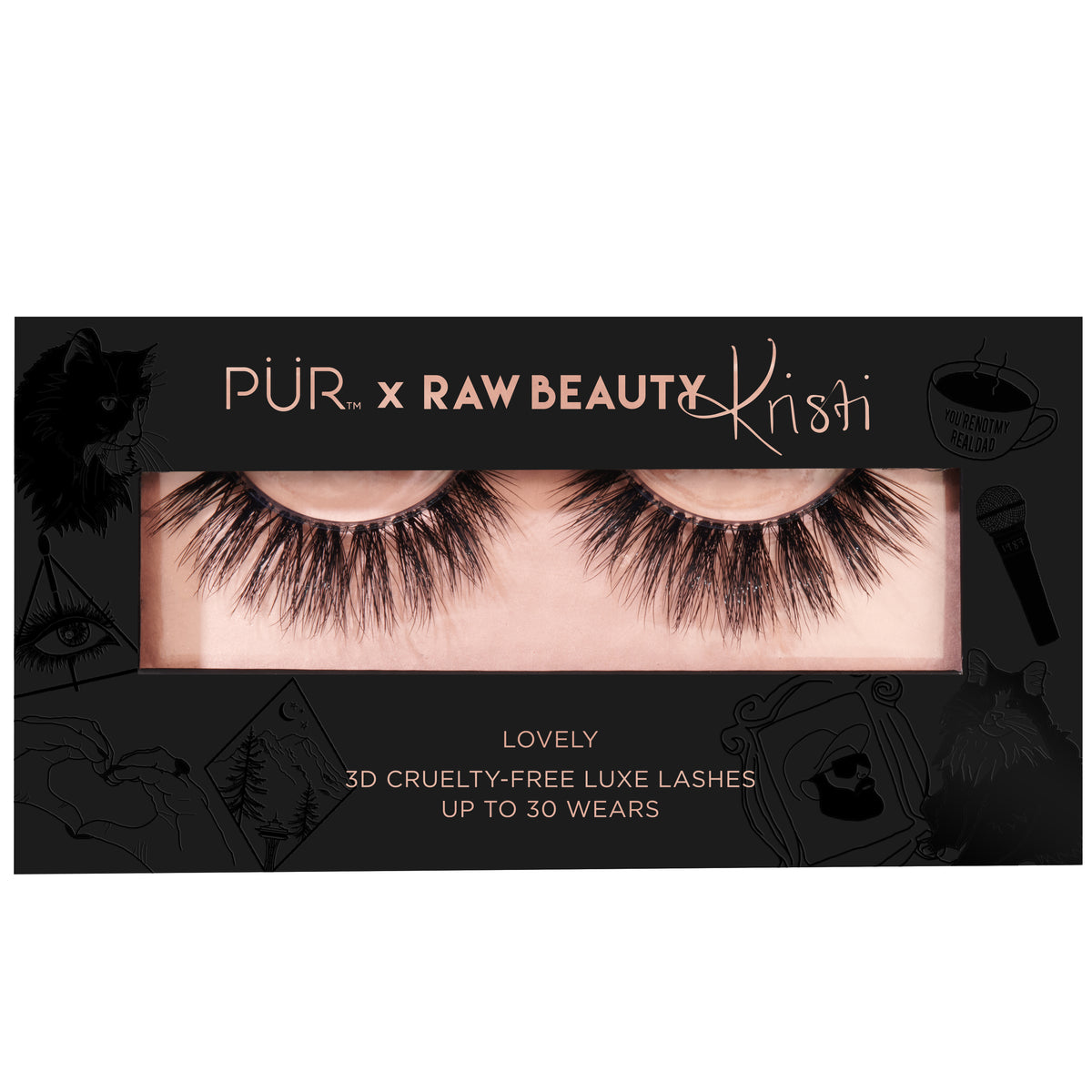 PUR X Raw Beauty Kristi Lash Lovely