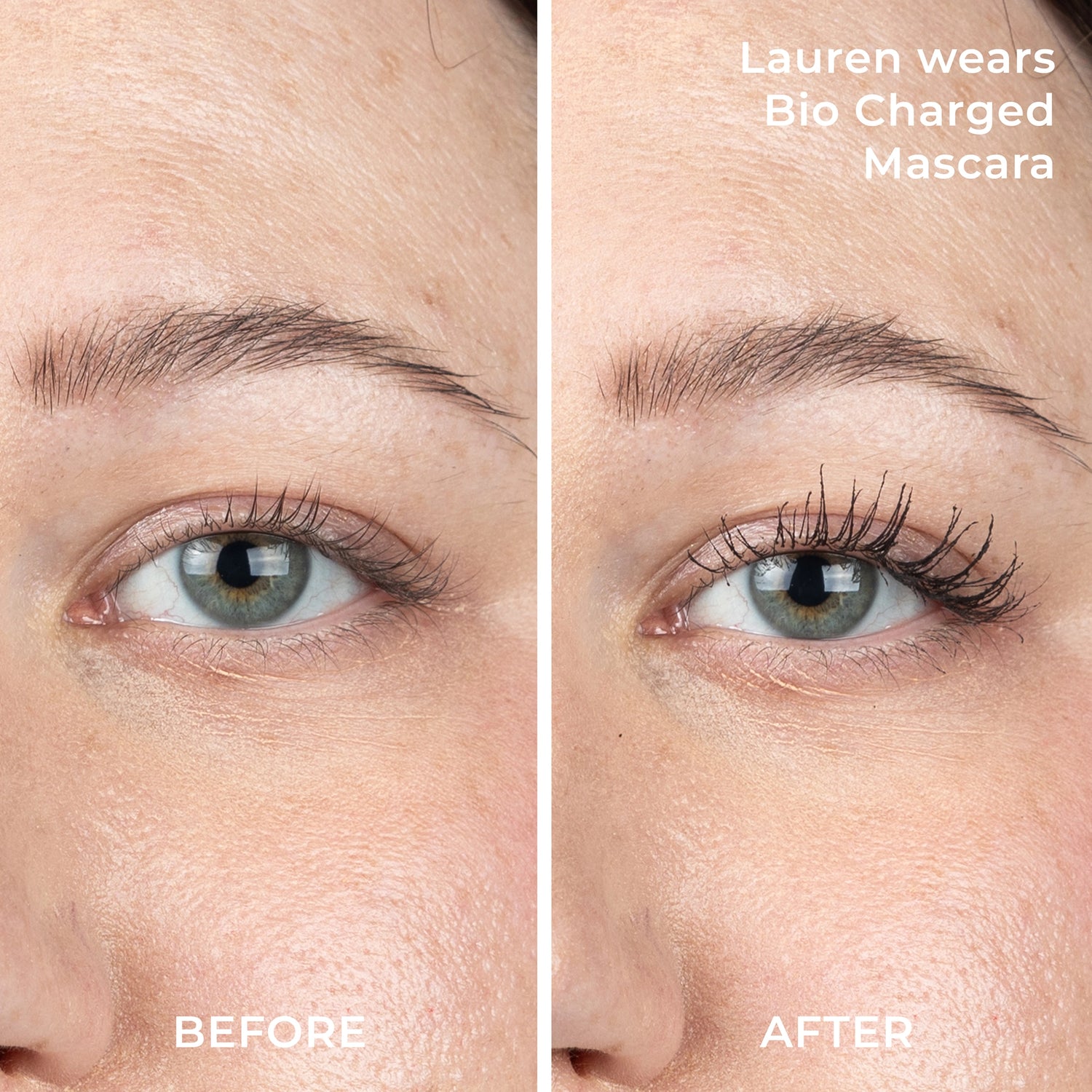 Before and After Image of Mascara