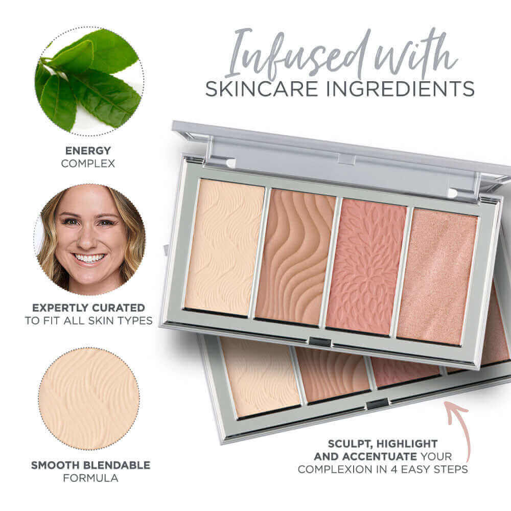 4-in-1 Skin-Perfecting Powders Face Palette - PÜR