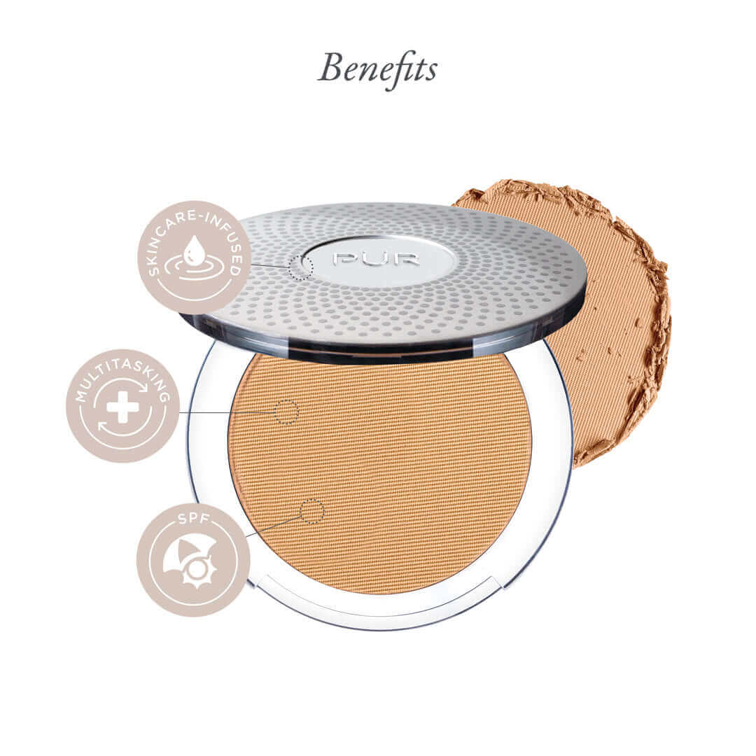 4 - in - 1 Pressed Mineral Makeup Broad Spectrum SPF 15 - PÜR Beauty