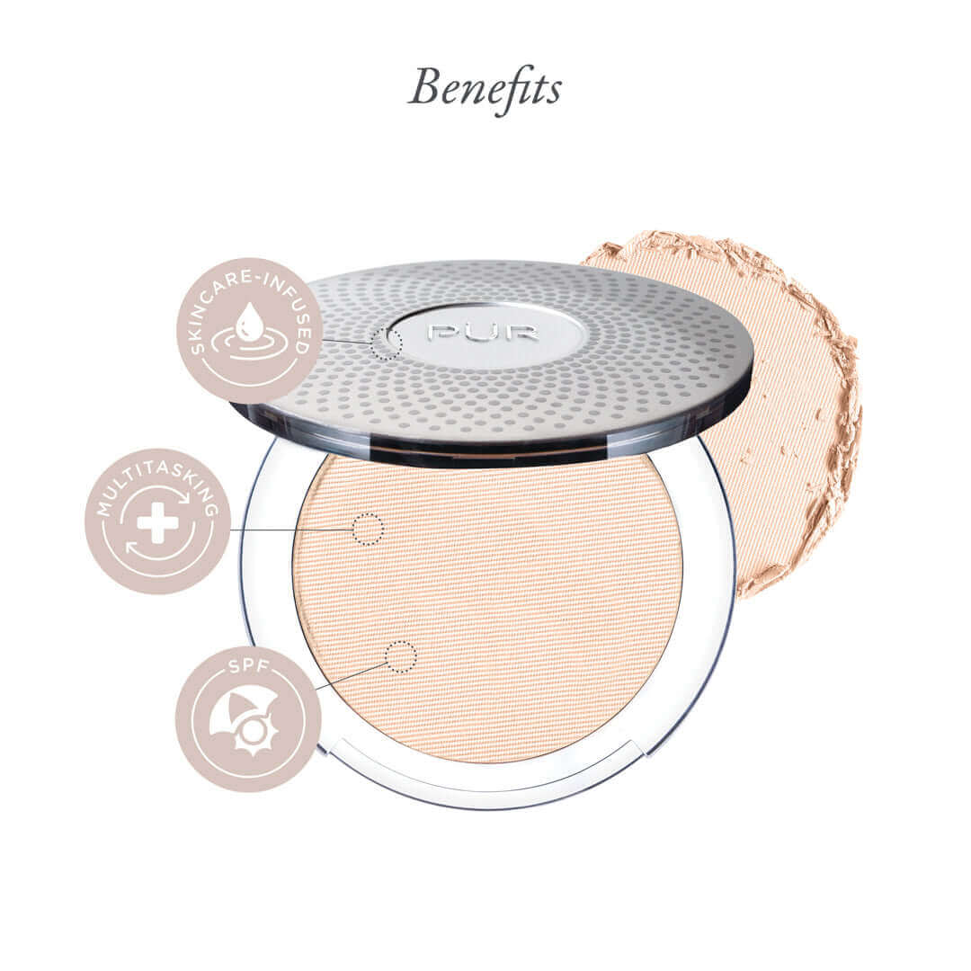 4 - in - 1 Pressed Mineral Makeup Broad Spectrum SPF 15 - PÜR Beauty