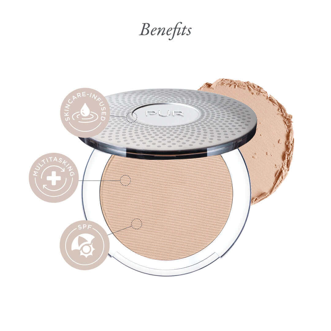 4 - in - 1 Pressed Mineral Makeup Broad Spectrum SPF 15 - PÜR Beauty