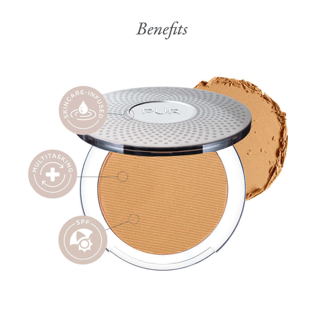 4 - in - 1 Pressed Mineral Makeup Broad Spectrum SPF 15 - PÜR Beauty