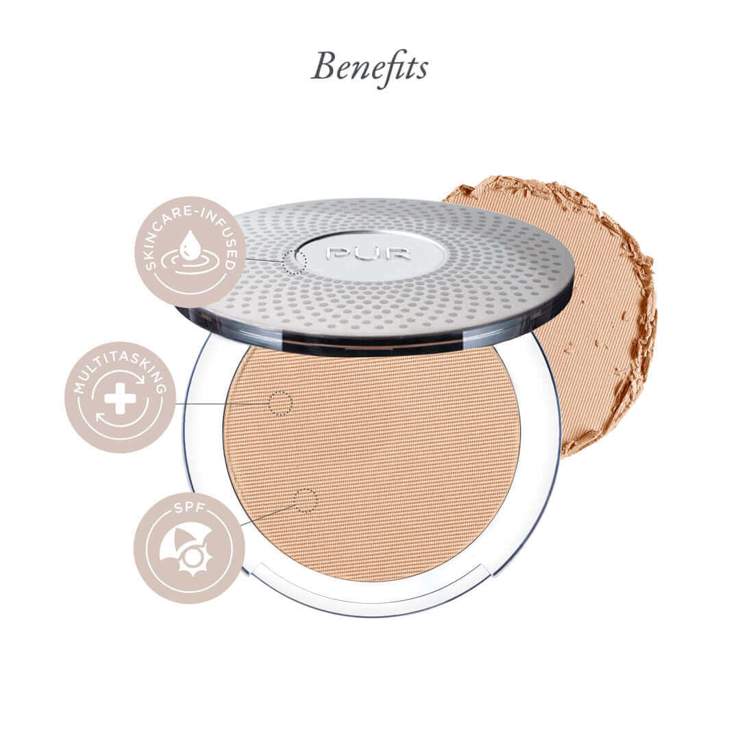 4 - in - 1 Pressed Mineral Makeup Broad Spectrum SPF 15 - PÜR Beauty