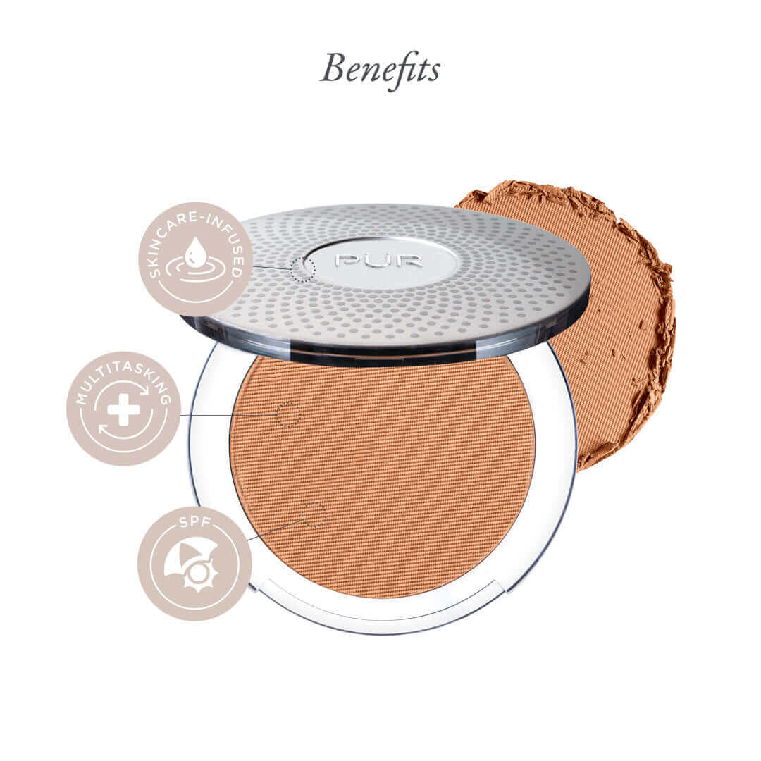 4 - in - 1 Pressed Mineral Makeup Broad Spectrum SPF 15 - PÜR Beauty