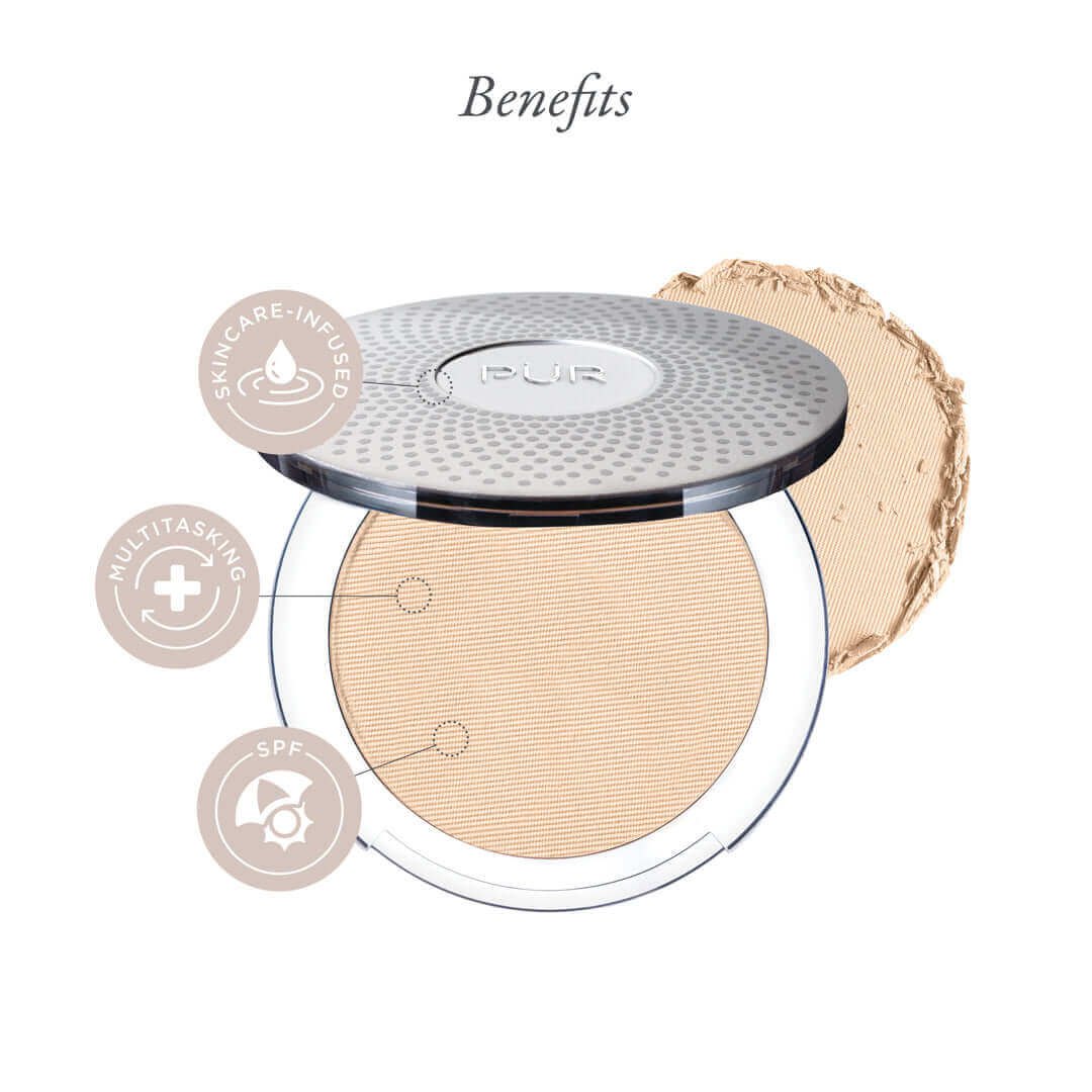 4 - in - 1 Pressed Mineral Makeup Broad Spectrum SPF 15 - PÜR Beauty