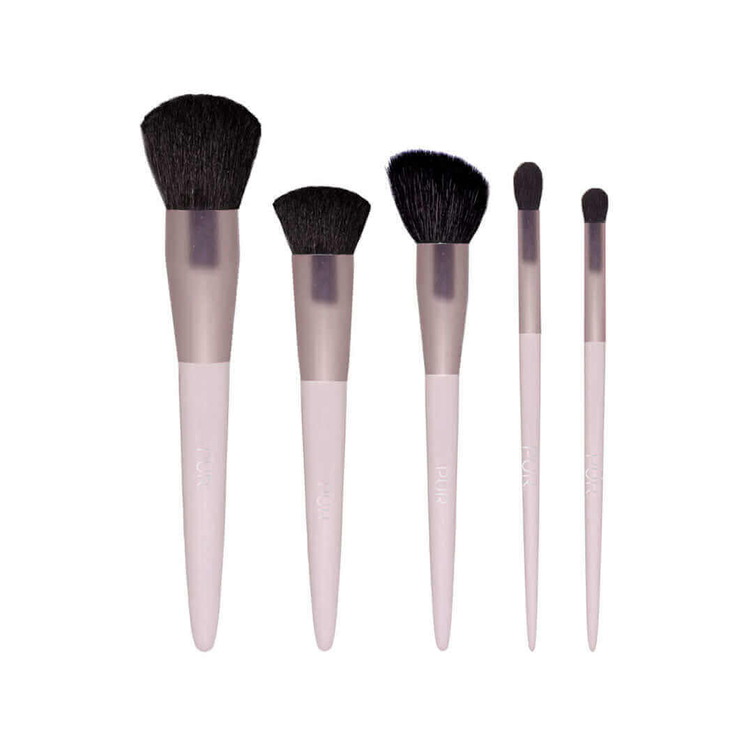 Juego de 5 brochas de maquillaje Brushing Act