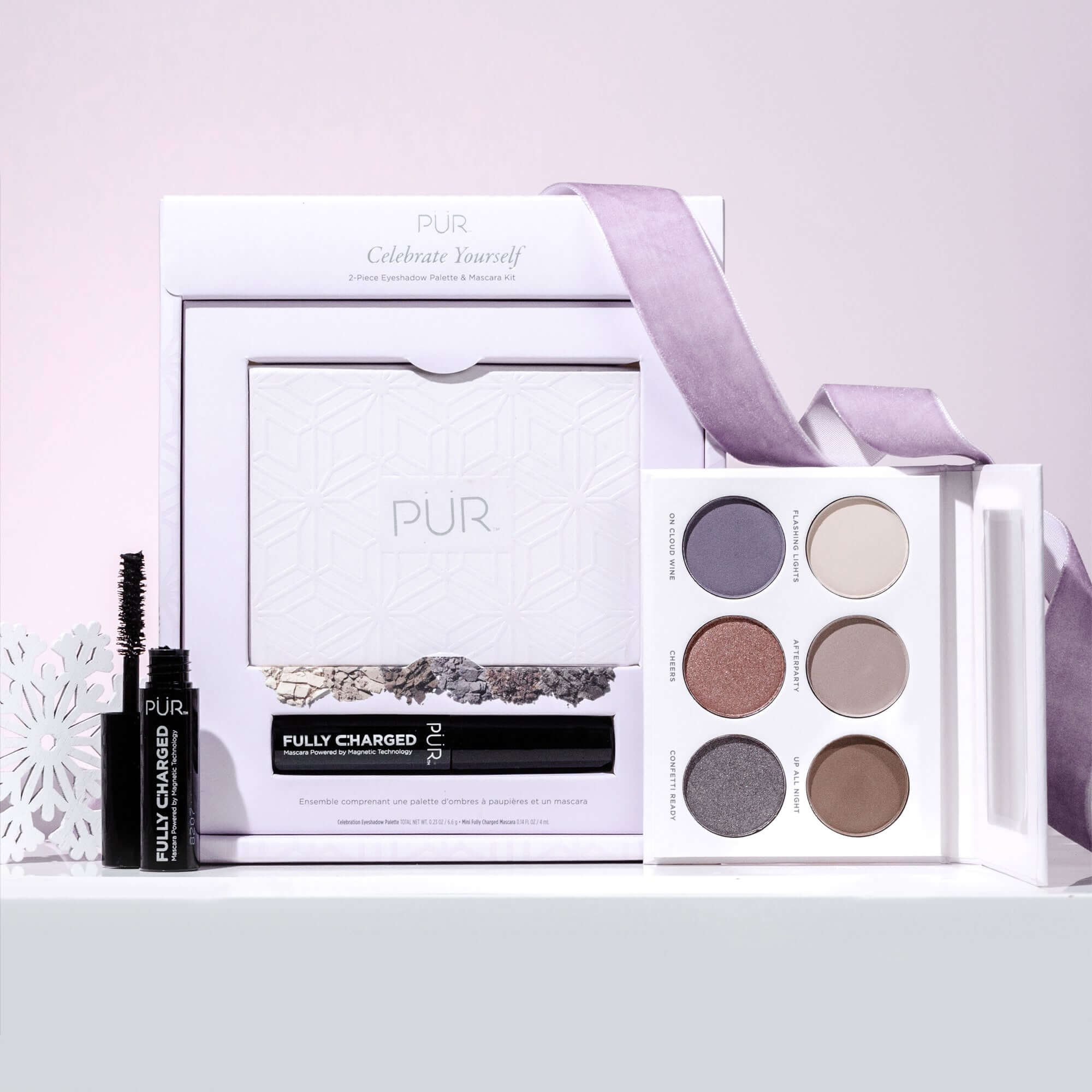 Celebrate Yourself 2-Piece Eyeshadow Palette & Mascara Kit - PÜR