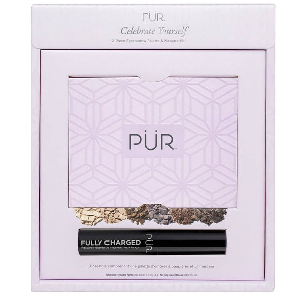 Celebrate Yourself 2 - Piece Eyeshadow Palette & Mascara Kit - PÜR Beauty