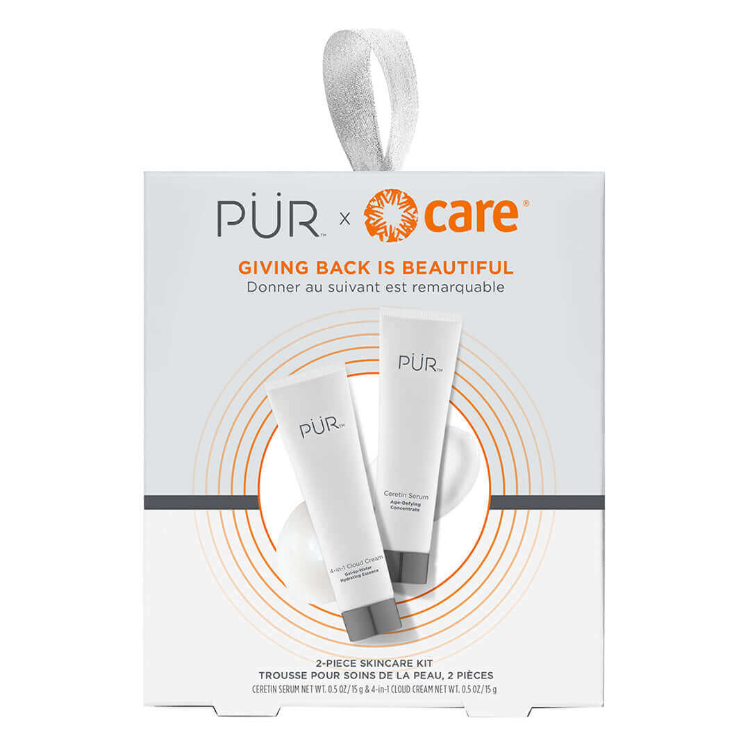 PÜR x CARE 2-Piece Skincare Kit - PÜR