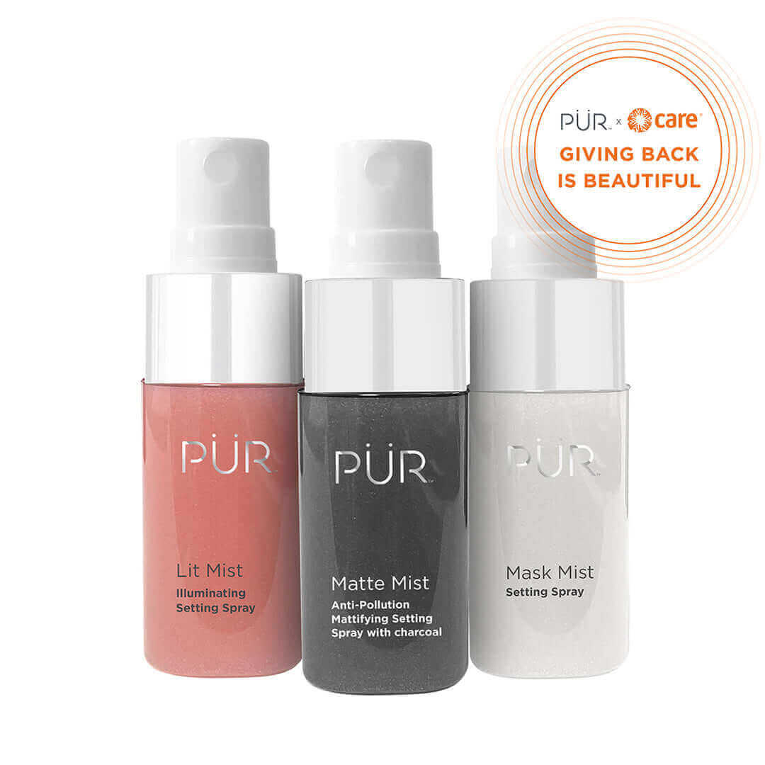 PÜR x CARE 3-Piece Facial Mist Kit - PÜR