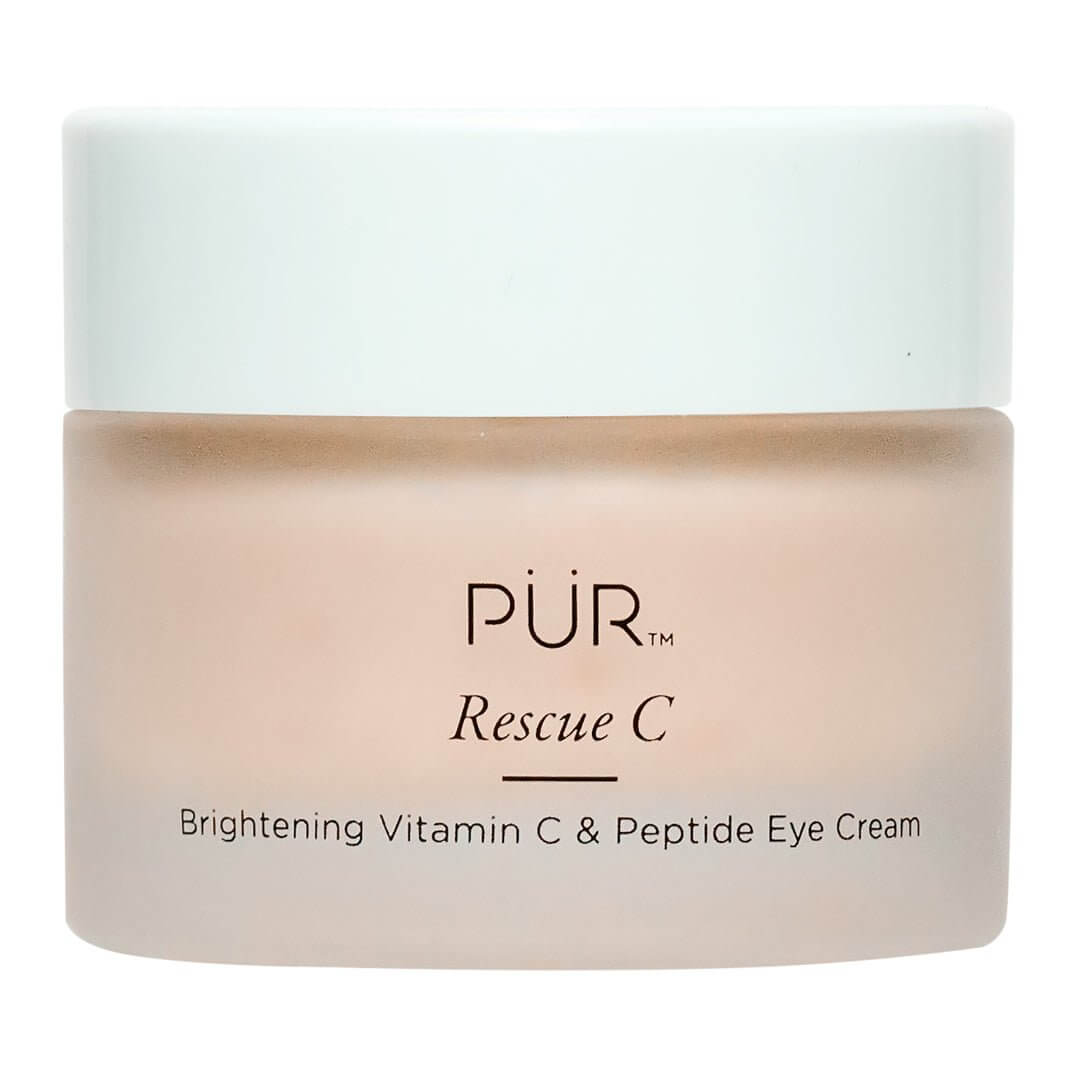 Crema para el contorno de ojos iluminadora Rescue C con vitamina C y péptidos