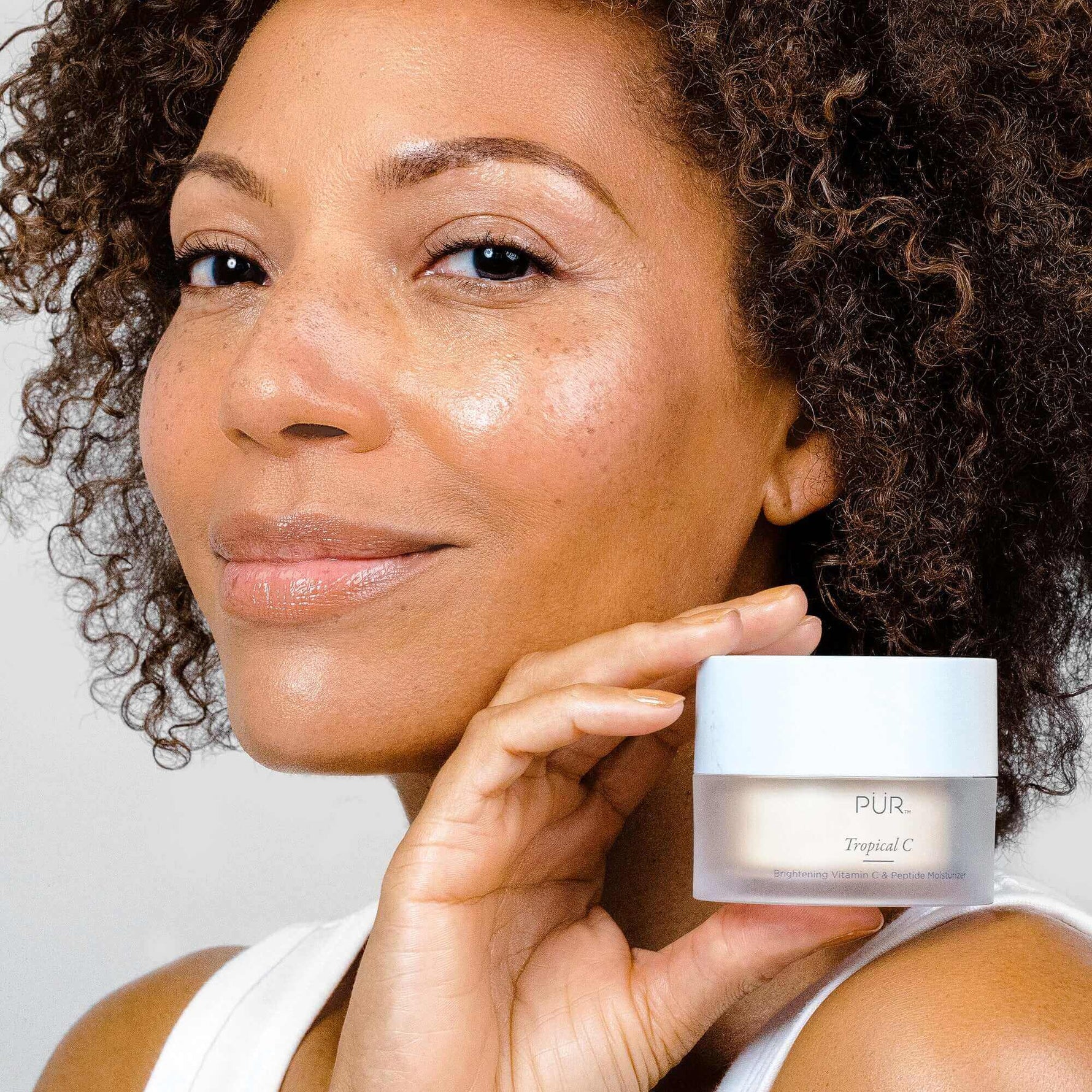 Tropical C Brightening Vitamin C & Peptide Moisturizer - PÜR Beauty